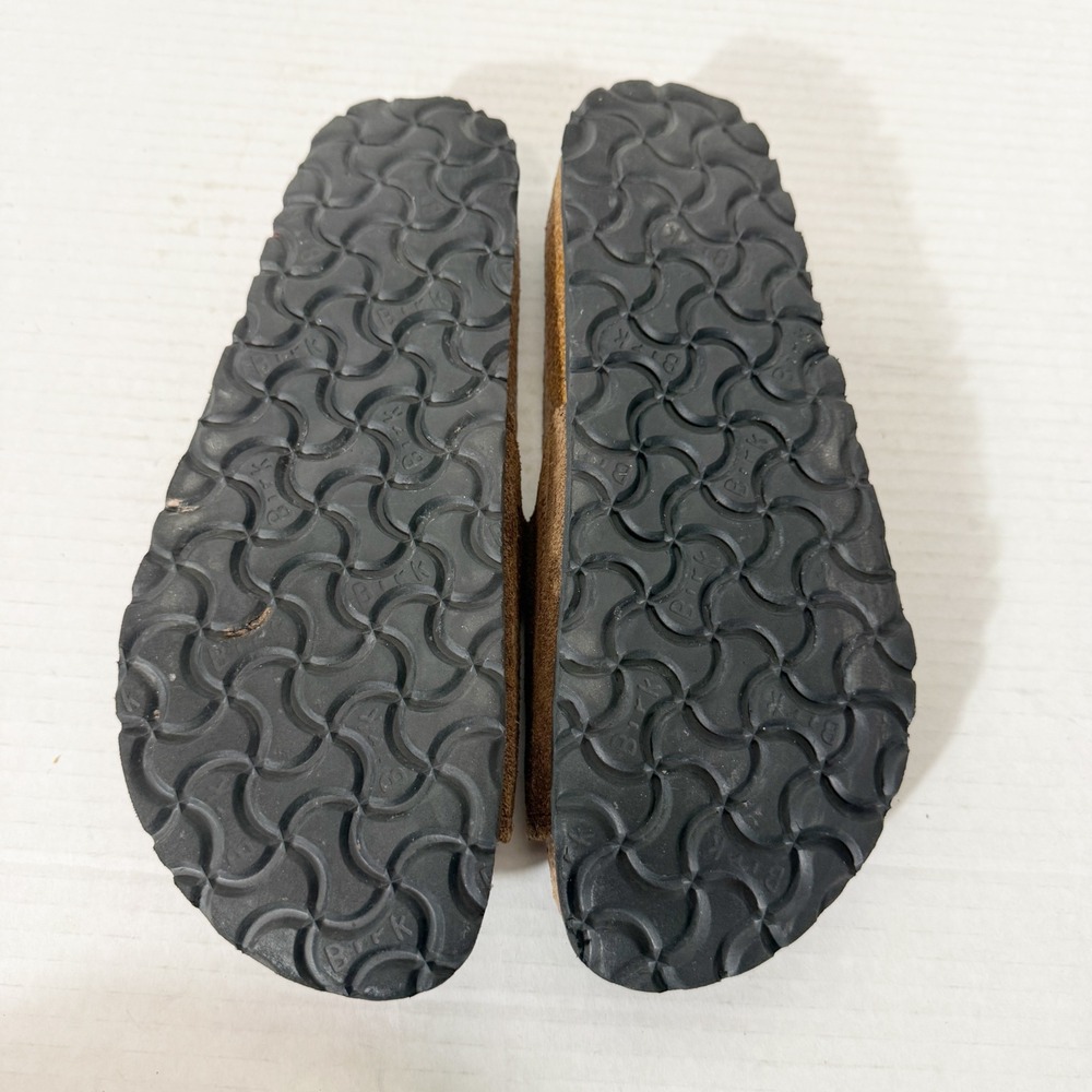 Birkenstock Sylt 2.0 Womens Brown Suede Slide Sandals Size 38 L 7 Narrow - Picture 6 of 6